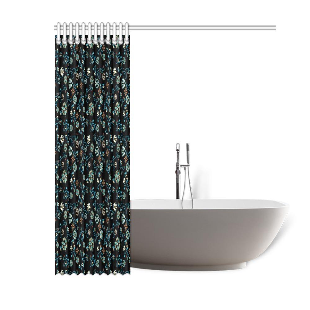 Ocean Bloom Shower Curtain 60"x72" Shower Curtain 60"x72" e-joyer 