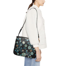 Load image into Gallery viewer, Ocean Bloom Small Shoulder Bag (Model 1710) Small Shoulder Bag (1710) e-joyer 
