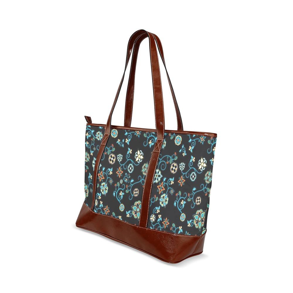 Ocean Bloom Tote Handbag (Model 1642) Tote Handbags (1642) e-joyer 