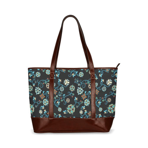 Ocean Bloom Tote Handbag (Model 1642) Tote Handbags (1642) e-joyer 