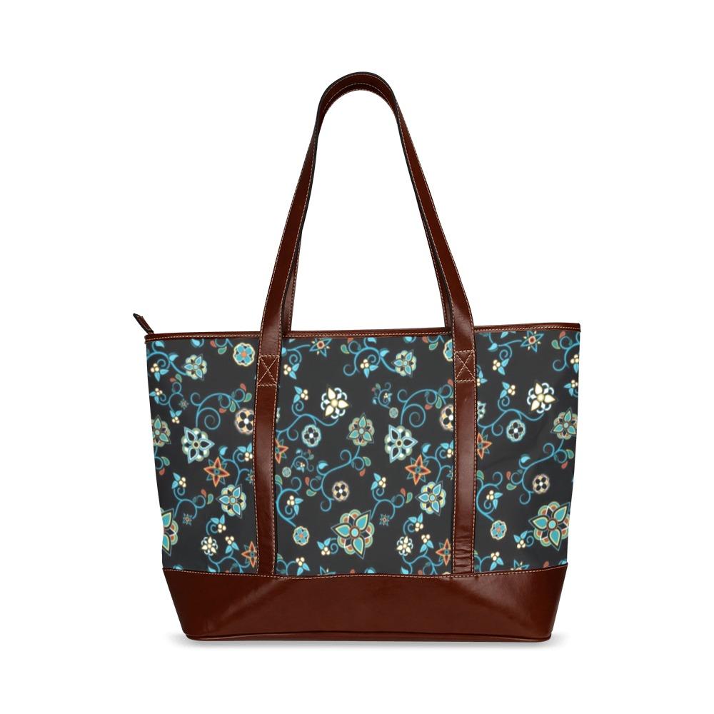 Ocean Bloom Tote Handbag (Model 1642) Tote Handbags (1642) e-joyer 