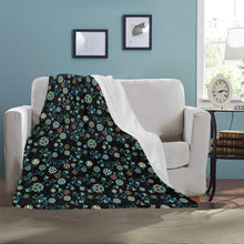 Load image into Gallery viewer, Ocean Bloom Ultra-Soft Micro Fleece Blanket 40&quot;x50&quot; Ultra-Soft Blanket 40&#39;&#39;x50&#39;&#39; e-joyer 
