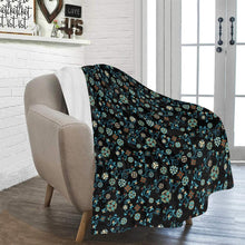 Load image into Gallery viewer, Ocean Bloom Ultra-Soft Micro Fleece Blanket 50&quot;x60&quot; Ultra-Soft Blanket 50&#39;&#39;x60&#39;&#39; e-joyer 
