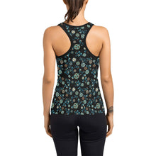 Load image into Gallery viewer, Ocean Bloom Women&#39;s Racerback Tank Top (Model T60) Racerback Tank Top (T60) e-joyer 
