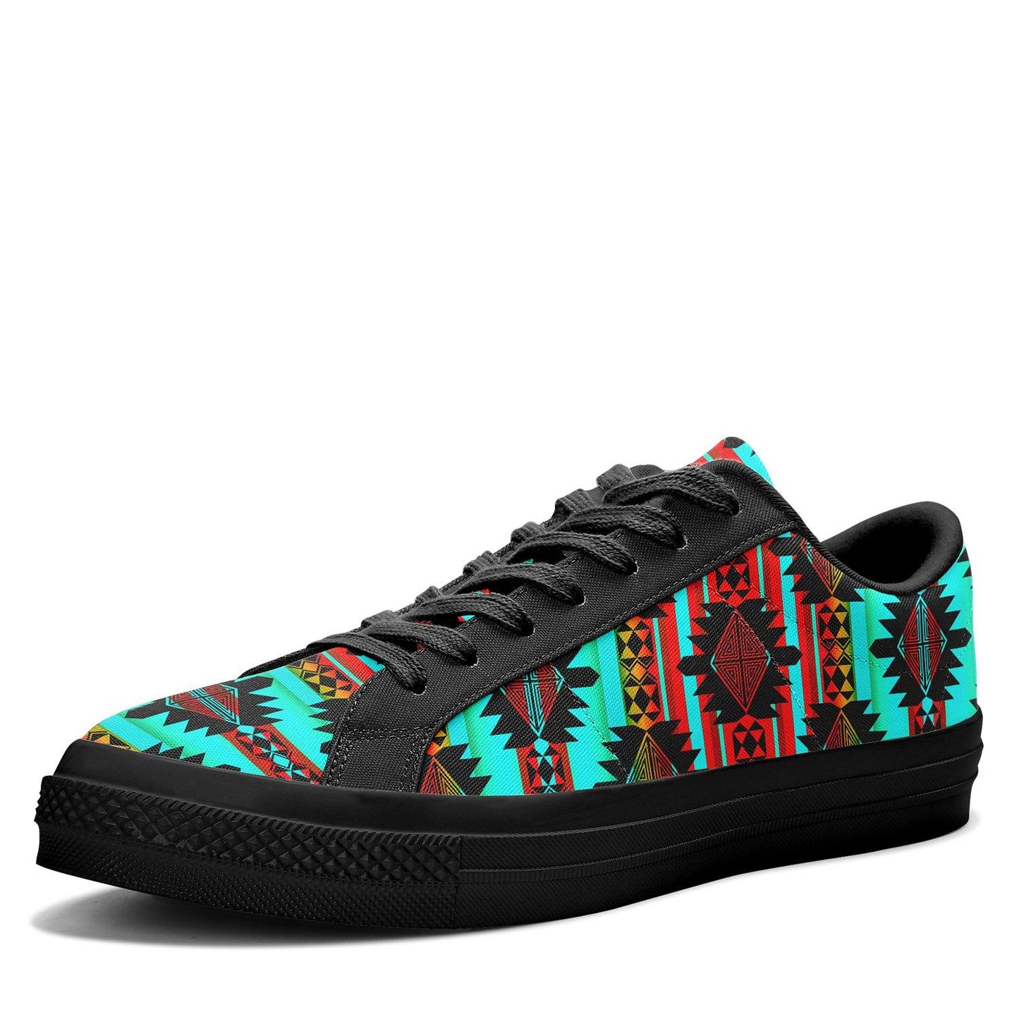 Okotoks Arrow Aapisi Low Top Canvas Shoes Black Sole 49 Dzine 