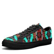 Load image into Gallery viewer, Okotoks Arrow Aapisi Low Top Canvas Shoes Black Sole 49 Dzine 
