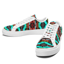 Load image into Gallery viewer, Okotoks Arrow Aapisi Low Top Canvas Shoes White Sole 49 Dzine 
