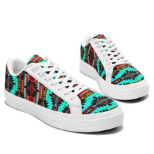 Load image into Gallery viewer, Okotoks Arrow Aapisi Low Top Canvas Shoes White Sole 49 Dzine 
