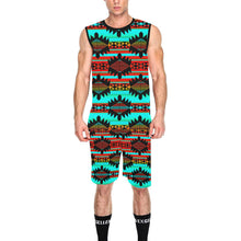 Load image into Gallery viewer, Okotoks Arrow All Over Print Basketball Uniform Basketball Uniform e-joyer 
