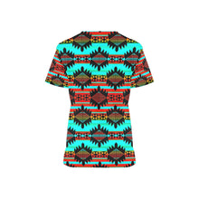 Load image into Gallery viewer, Okotoks Arrow All Over Print Scrub Top Scrub Top e-joyer 
