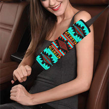 Load image into Gallery viewer, Okotoks Arrow Car Seat Belt Cover 7&#39;&#39;x12.6&#39;&#39; Car Seat Belt Cover 7&#39;&#39;x12.6&#39;&#39; e-joyer 
