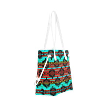 Load image into Gallery viewer, Okotoks Arrow Clover Canvas Tote Bag (Model 1661) Clover Canvas Tote Bag (1661) e-joyer 
