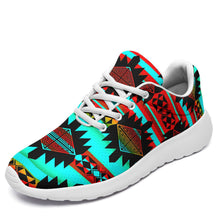 Load image into Gallery viewer, Okotoks Arrow Ikkaayi Sport Sneakers 49 Dzine US Women 4.5 / US Youth 3.5 / EUR 35 White Sole 
