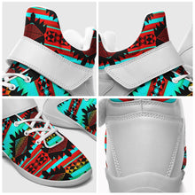 Load image into Gallery viewer, Okotoks Arrow Ipottaa Basketball / Sport High Top Shoes - White Sole 49 Dzine 
