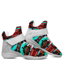 Load image into Gallery viewer, Okotoks Arrow Ipottaa Basketball / Sport High Top Shoes - White Sole 49 Dzine 
