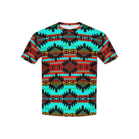 Okotoks Arrow Kids' All Over Print T-shirt (USA Size) (Model T40) All Over Print T-shirt for Kid (T40) e-joyer 