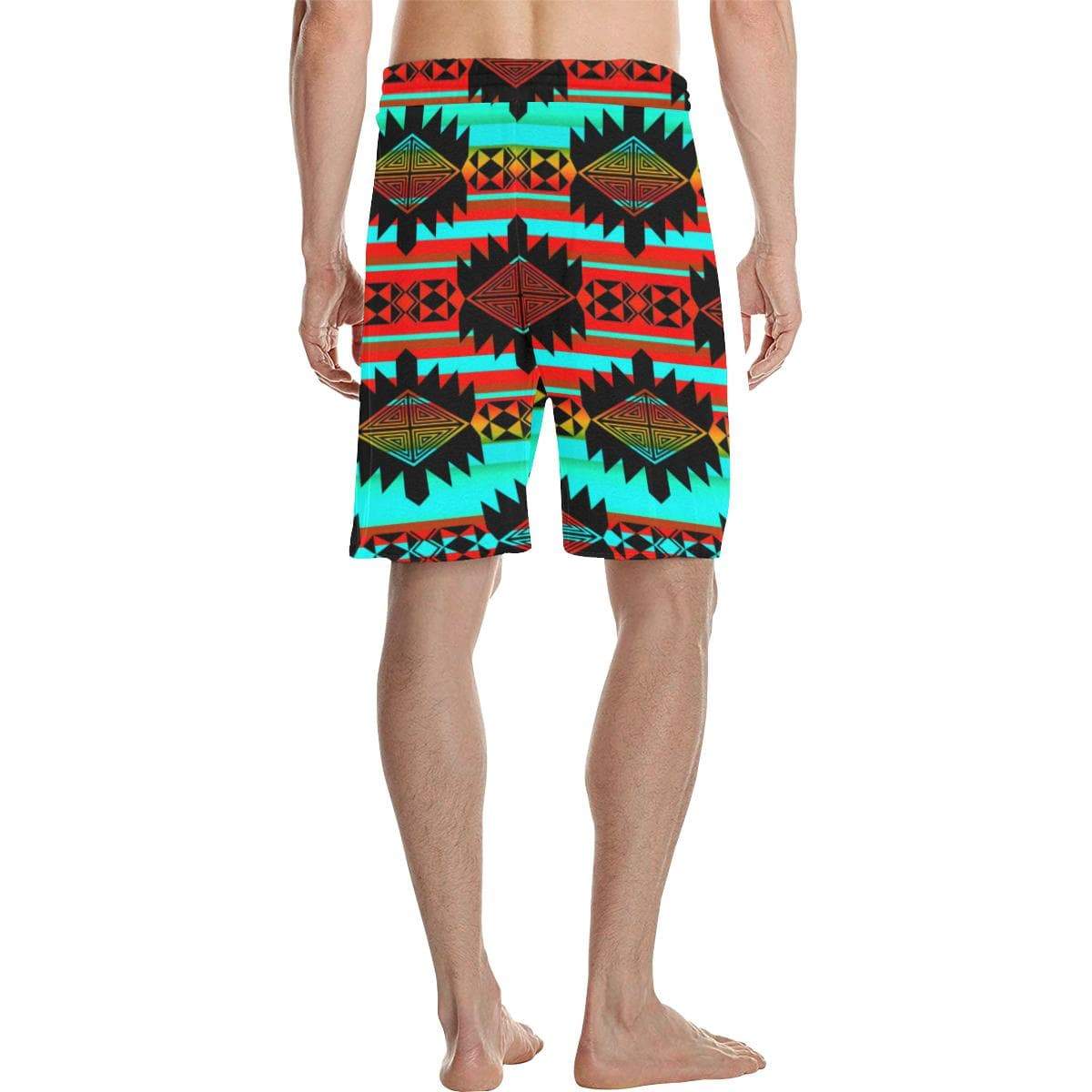 Okotoks Arrow Men's All Over Print Casual Shorts (Model L23) Men's Casual Shorts (L23) e-joyer 