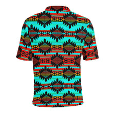 Load image into Gallery viewer, Okotoks Arrow Men&#39;s All Over Print Polo Shirt (Model T55) Men&#39;s Polo Shirt (Model T55) e-joyer 
