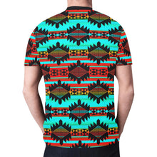 Load image into Gallery viewer, Okotoks Arrow New All Over Print T-shirt for Men (Model T45) New All Over Print T-shirt for Men (T45) e-joyer 
