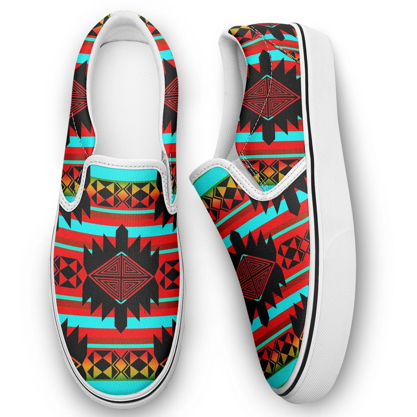 Okotoks Arrow Otoyimm Kid's Canvas Slip On Shoes 49 Dzine 