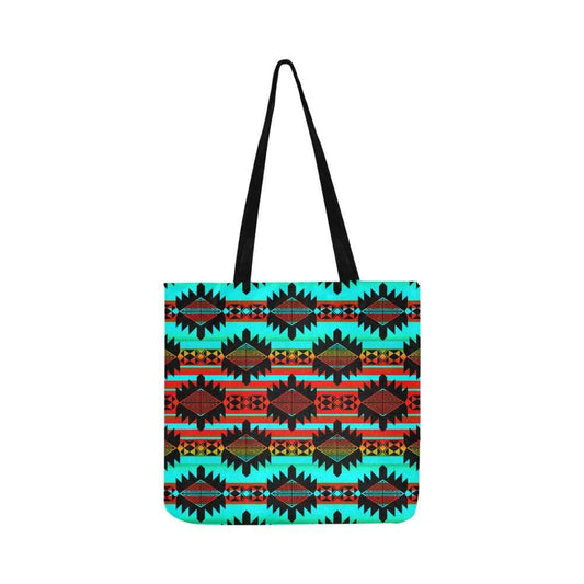 Okotoks Arrow Reusable Shopping Bag Model 1660 (Two sides) Shopping Tote Bag (1660) e-joyer 