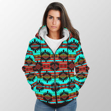 Load image into Gallery viewer, Okotoks Arrow Sherpa Hoodie 49 Dzine 
