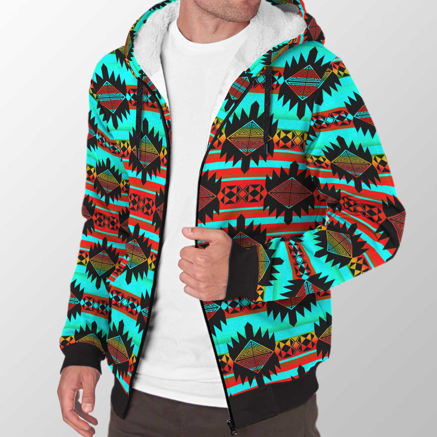 Okotoks Arrow Sherpa Hoodie 49 Dzine 