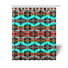 Load image into Gallery viewer, Okotoks Arrow Shower Curtain 60&quot;x72&quot; Shower Curtain 60&quot;x72&quot; e-joyer 
