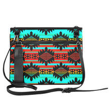 Load image into Gallery viewer, Okotoks Arrow Slim Clutch Bag (Model 1668) Slim Clutch Bags (1668) e-joyer 
