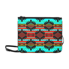 Load image into Gallery viewer, Okotoks Arrow Slim Clutch Bag (Model 1668) Slim Clutch Bags (1668) e-joyer 
