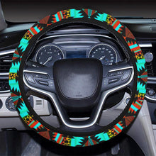 Load image into Gallery viewer, Okotoks Arrow Steering Wheel Cover with Elastic Edge Steering Wheel Cover with Elastic Edge e-joyer 
