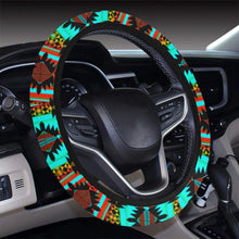 Load image into Gallery viewer, Okotoks Arrow Steering Wheel Cover with Elastic Edge Steering Wheel Cover with Elastic Edge e-joyer 
