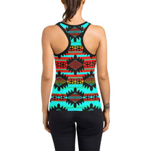 Load image into Gallery viewer, Okotoks Arrow Women&#39;s Racerback Tank Top (Model T60) Racerback Tank Top (T60) e-joyer 
