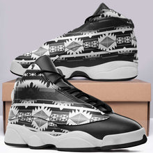 Load image into Gallery viewer, Okotoks Black and White Athletic Shoes Herman 
