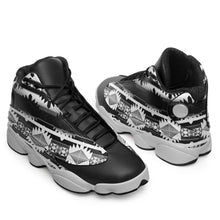 Load image into Gallery viewer, Okotoks Black and White Athletic Shoes Herman 
