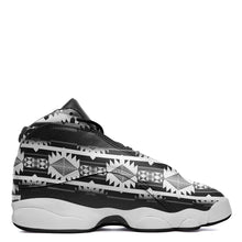 Load image into Gallery viewer, Okotoks Black and White Athletic Shoes Herman 
