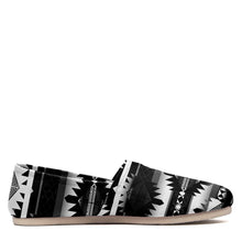 Load image into Gallery viewer, Okotoks Black and White Casual Unisex Slip On Shoe Herman 
