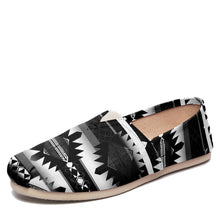 Load image into Gallery viewer, Okotoks Black and White Casual Unisex Slip On Shoe Herman 
