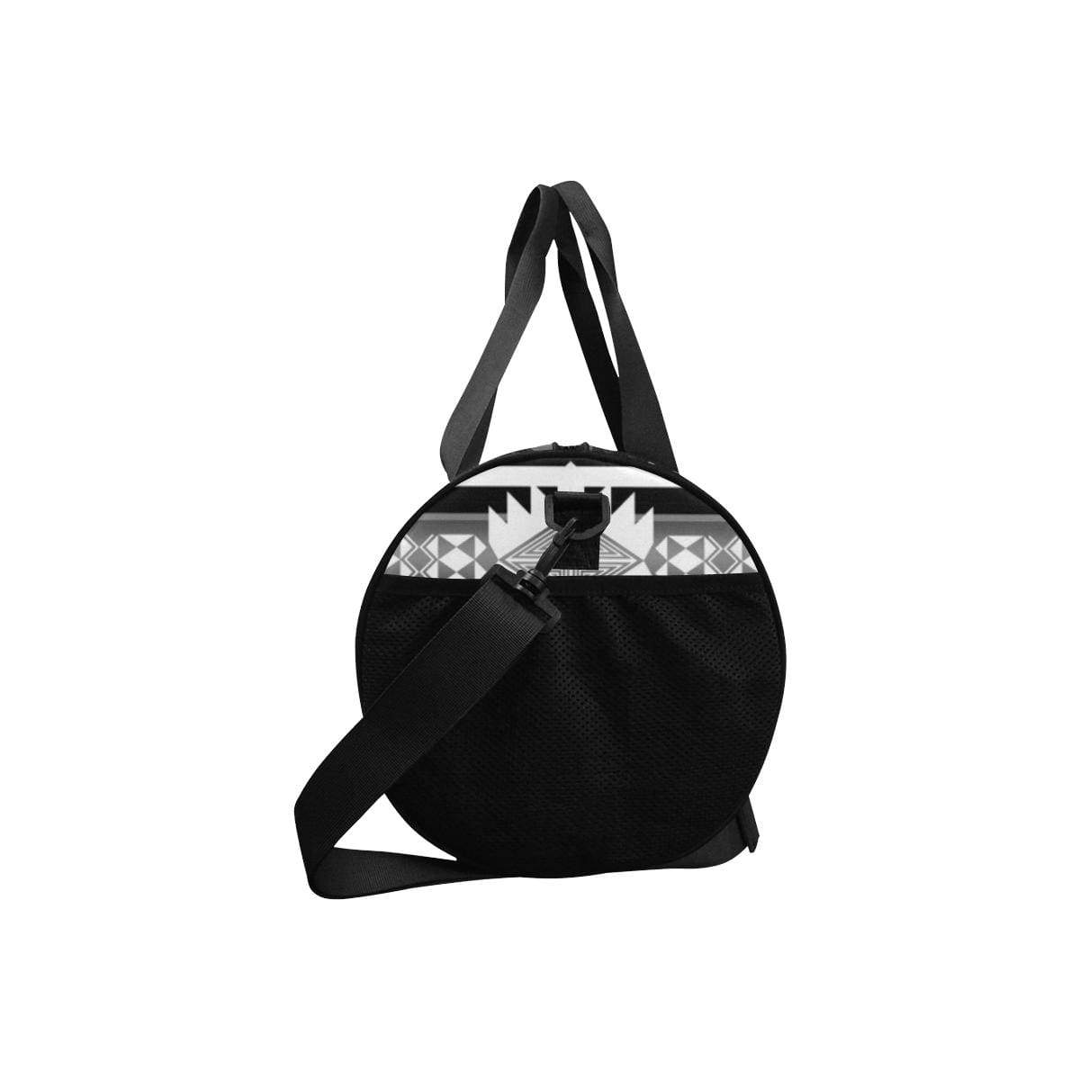 Okotoks Black and White Duffle Bag (Model 1679) Duffle Bag (1679) e-joyer 