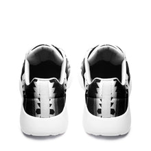 Load image into Gallery viewer, Okotoks Black and White Ikkaayi Sport Sneakers 49 Dzine 
