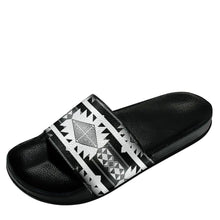 Load image into Gallery viewer, Okotoks Black and White Slide Sandals 49 Dzine 
