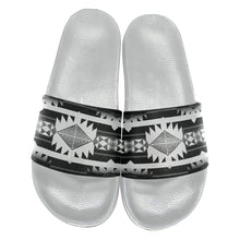 Load image into Gallery viewer, Okotoks Black and White Slide Sandals 49 Dzine 
