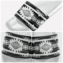 Load image into Gallery viewer, Okotoks Black and White Slide Sandals 49 Dzine 
