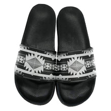 Load image into Gallery viewer, Okotoks Black and White Slide Sandals 49 Dzine 
