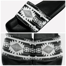 Load image into Gallery viewer, Okotoks Black and White Slide Sandals 49 Dzine 
