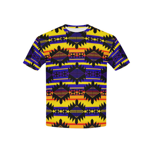 Okotoks Eagle Kids' All Over Print T-shirt (USA Size) (Model T40) All Over Print T-shirt for Kid (T40) e-joyer 