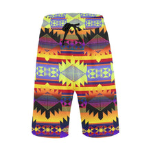 Load image into Gallery viewer, Okotoks Gathering Men&#39;s All Over Print Casual Shorts (Model L23) Men&#39;s Casual Shorts (L23) e-joyer 
