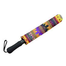 Load image into Gallery viewer, Okotoks Gathering Semi-Automatic Foldable Umbrella Semi-Automatic Foldable Umbrella e-joyer 
