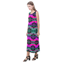 Load image into Gallery viewer, Okotoks Moonlight Phaedra Sleeveless Open Fork Long Dress (Model D08) Phaedra Sleeveless Open Fork Long Dress (D08) e-joyer 
