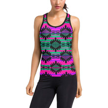 Load image into Gallery viewer, Okotoks Moonlight Women&#39;s Racerback Tank Top (Model T60) Racerback Tank Top (T60) e-joyer 
